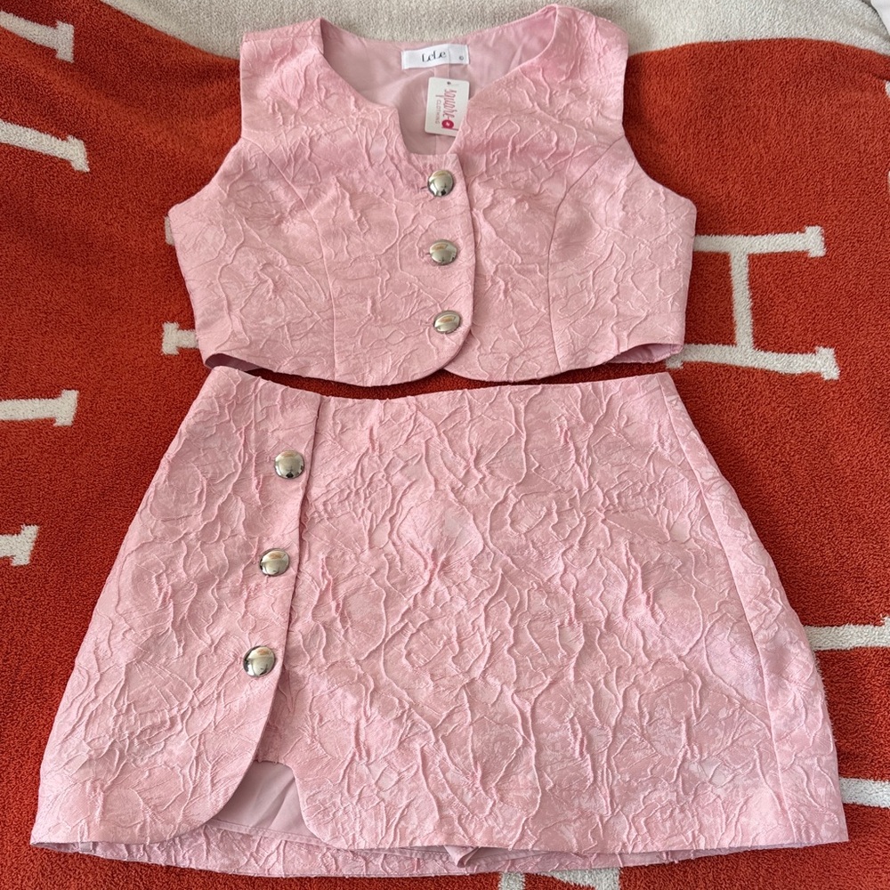 Three Button Two Piece Set